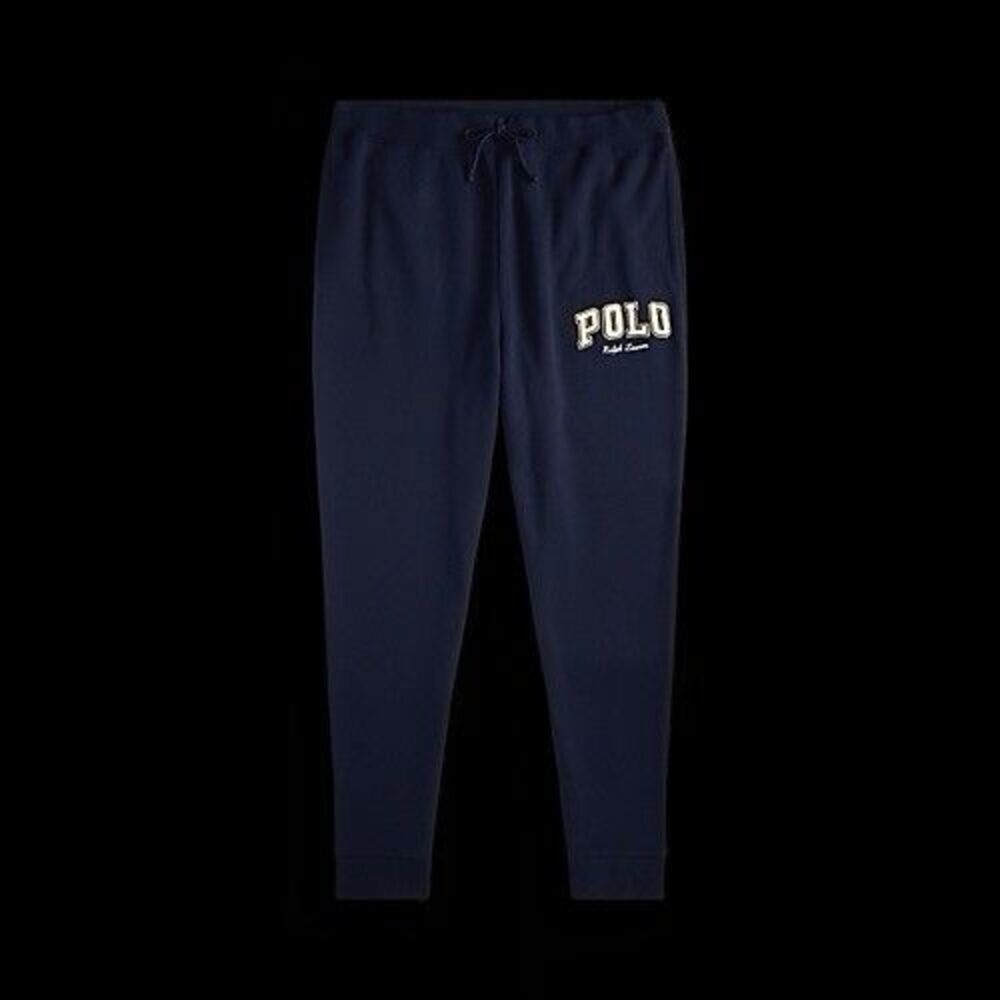 2XLT Polo Ralph Lauren Big & Tall Men's Navy Logo Fleece Jogger Pants